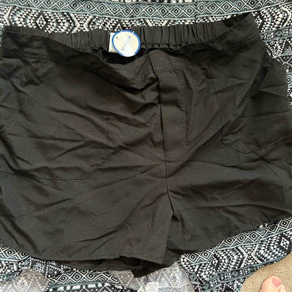 NWT Swim shorts, Swimsuits for All, black, size 20. Secure, Velcro closure. - Picture 2 of 6